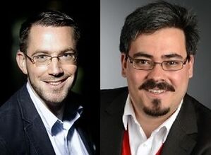 Peter Kox und Gabriel Kunze